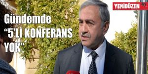 Akıncı, Davosa gidecek