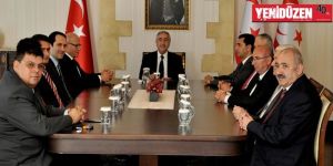 Saray’da Kıbrıs Zirvesi