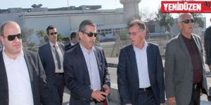 Ertuğruloğlu, Ercan’da incelemelerde bulundu