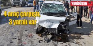 Lefkoşa’nın göbeğinde bir garip kaza