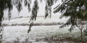 KIBRIS, YENİ YILA KARLA GİRDİ