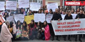 Elektrik sorunu protesto edildi