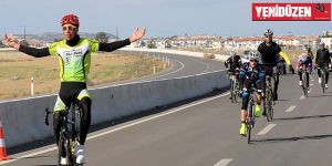 Bisiklette sezonun ilk yarışı yapıldı