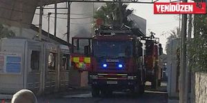 Beyarmudu Barikatı’nda korkutan yangın!