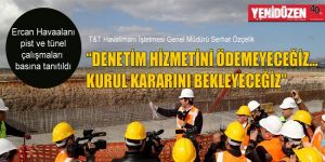 Ercan Havaalanı inşaatı devam ediyor