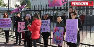 “Kadın cinayetleri protesto edildi
