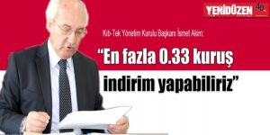 Kıb-Tek elektrik fiyatında indirim kararı aldı