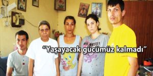 Yardım eli bekliyorlar