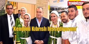 Fatih Terim Kuzey Kıbrıs standında