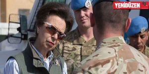 Prenses Anne, Güney Kıbrıs’ı ziyaret etti