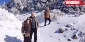 Trodos’ta kar keyfi