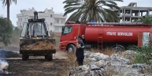 Mağusa’da korkutan yangın