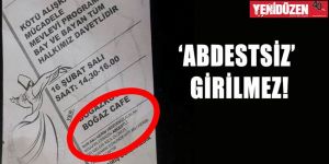 ‘Bir garip’ Mevlevi Programı!..