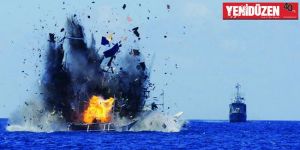 Kaçak avlanan balıkçı gemileri batırıldı