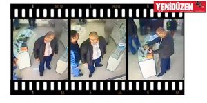 Hırsızlık, güvenlik kamerasına takıldı!