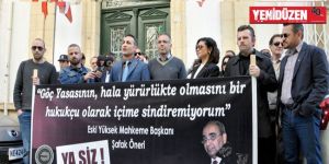 KTOEÖS’ten UBP, CTP ve Başbakanlığa siyah çelenk