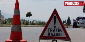 Trafik kazasında 1 ağır yaralı