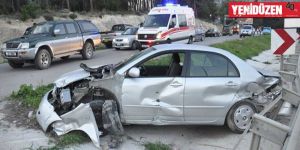 Kaza yapan sürücü alkollü çıktı