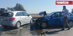 Zincirleme kaza ucuz atlatıldı