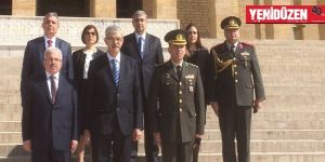 Heyet Anıtkabir’i ziyaret etti