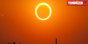 Güneş tutulmasını binlerce kişi izledi