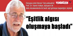 “Eşitlik algısı oluşmaya başladı”