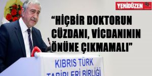 14 Mart Tıp Bayramında buruk mesaj