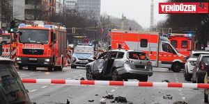 Berlinde araç patladı: 1ÖLÜ