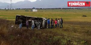 Kaza ucuz atlatıldı