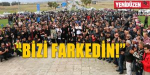 Motosiklet ve bisiklet sürücülerinden anma eylemi 