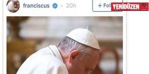 Papa Franciscus şimdi de Instagramda