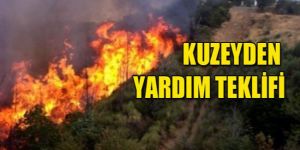 Larnakada YANGIN SÜRÜYOR
