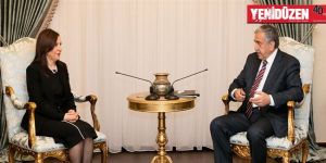 Dizdarlı, 6 aylık raporunu Akıncı’ya sundu