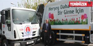 Girne Belediyesine, 857 bin TL’lik araç ve ekipman