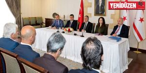 Akıncı, sendika temsilcilerini bilgilendirdi