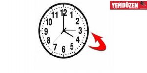 SAATİNİZİ İLERİ ALDINIZ MI?