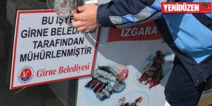 Girnede 2 işyeri kapatıldı