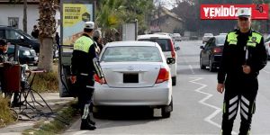  43 araç sürücüsü hakkında ileri işlem