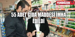 Tarihi geçmiş ürünler tespit edildi, imha edildi, ceza yazıldı