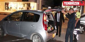 7 araç trafikten men edildi