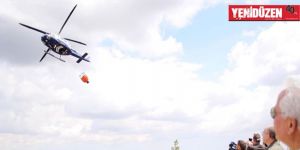 Kıbrıs, Yunanistan ve İsrail’den; Yangın söndürme tatbikatı