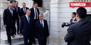 Akıncı ve Erdoğan bir araya geldi