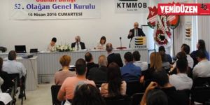 KTMMOB Başkanı yeniden Ahmet Hüdaoğlu