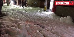 Gizemli köpükler korkuttu