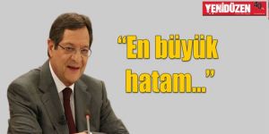 Anastasiadis’ten itiraf