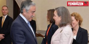 Akıncı-Nuland görüşmesi başladı