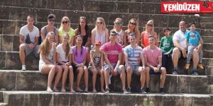 Ülkenin güzelliklerini gördüler