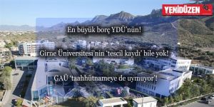 YÜKSEK ÖĞRENİMDE YÜKSEK BORÇ!