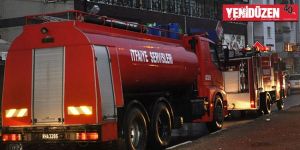 Haspolat’ta yangın