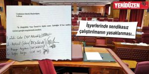 İş (Değişiklik) Yasa Önerisi Meclis’te!